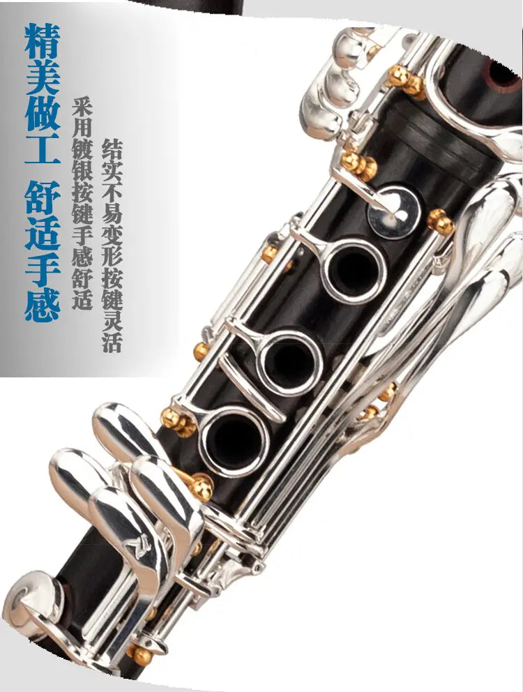 RZ New Products Ebony BB a Rz Clarinet SOLO Black Tube Series Musical Instrument Accessory
