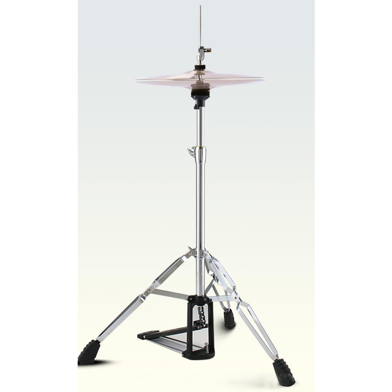 Hi Hat Tripod Stand Drum Pad Stand Mount Long Footboard Adjustable Cymbal Stand for Drummer Musical Instrument Accessories