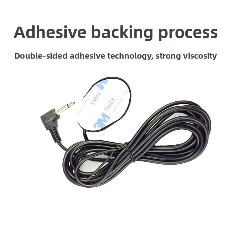 Mini Car Microphone 3.5mm Wired microphone for car stereo Audio hands-free Mic For DVD Radio Player Paste Type mini microfono