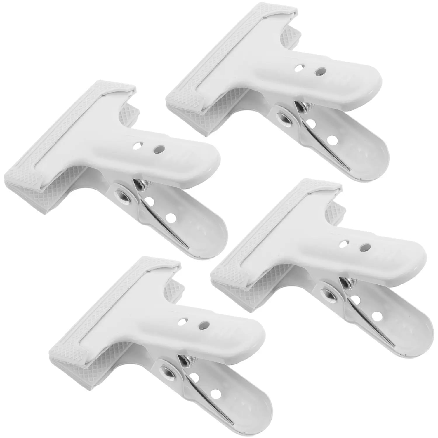 4Pcs Heavy Duty Metal Spring Clamps Reliable Backdrop Holder Clips Photography Studio Video Recording Background Cloth Fastening