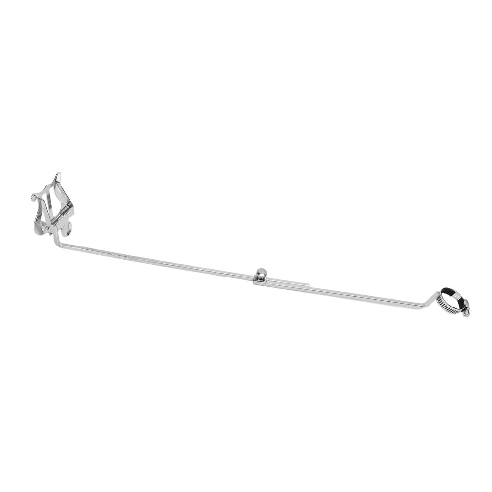 Silver Flute Music Clip Stable Stand Cup Holder Expander Wind Instrument Sheet Music Clip Sheet Music Folder Flute Lyre