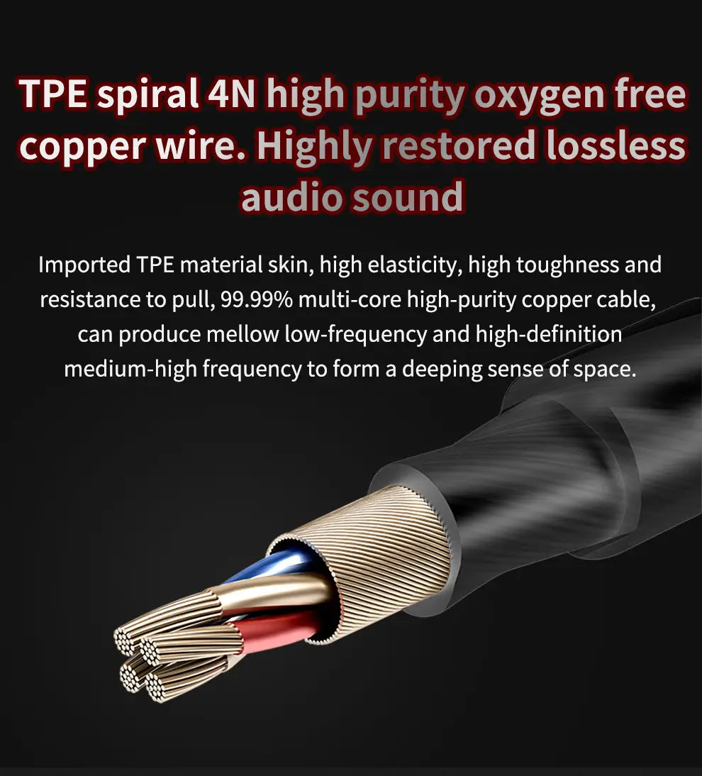 Original QKZ AK6 Stereo HiFi Earphone Extra Bass Headphones with Mic Copper Driver InEar Wired Sports Music Earbuds Stage Return