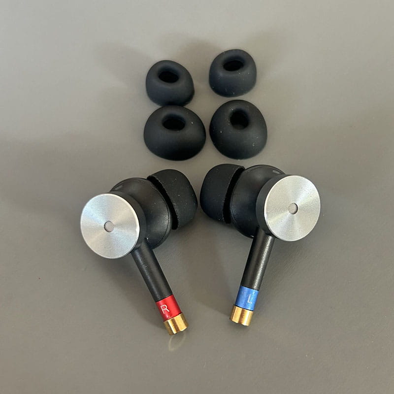DIY MMCX HiFi Headphones Metal Deep Bass In-Ear Earphones with Detachable Cable Audiophile Wired Earbuds for Studio Recording