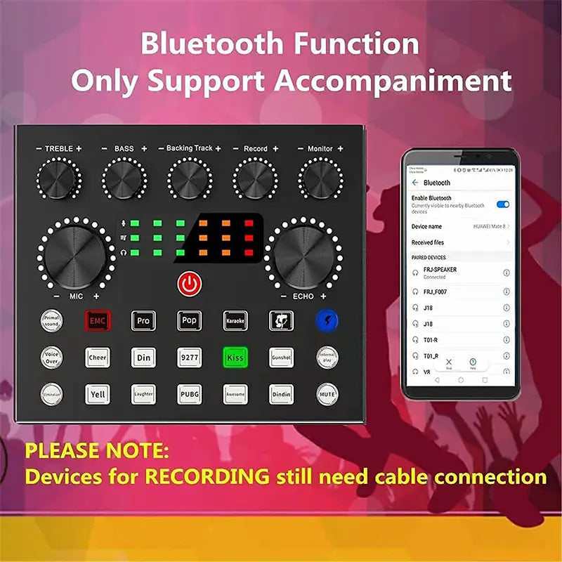 New BM800 Microphone Kits with Live Sound Card(Optional),Suspension Scissor Arm,Shock Mount and Pop Filter for Studio Recording