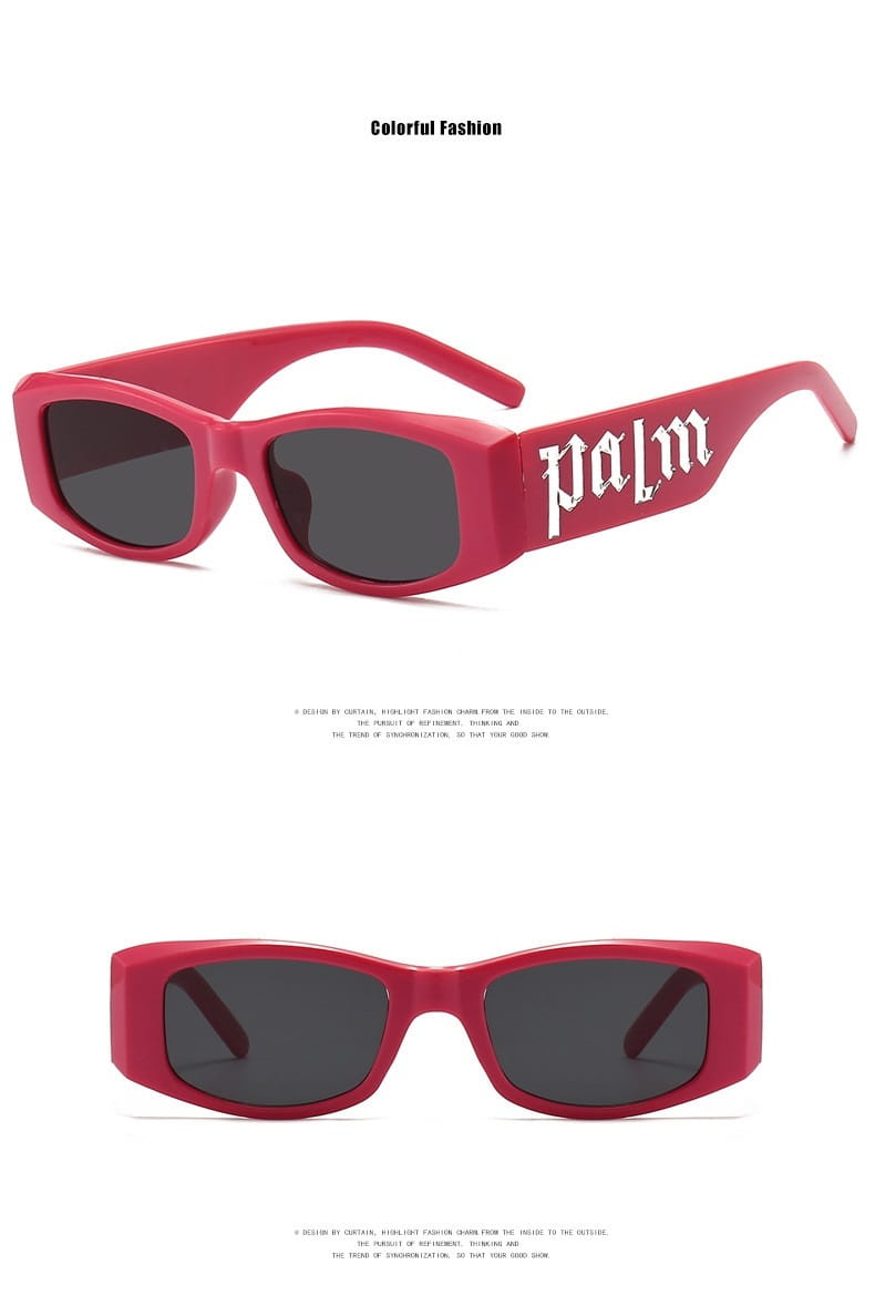 Hip Hop Small Classic Men Women Fashion Sunglasses Designer Square Brand Unisex Glasses Stylish Popular Trend Shades