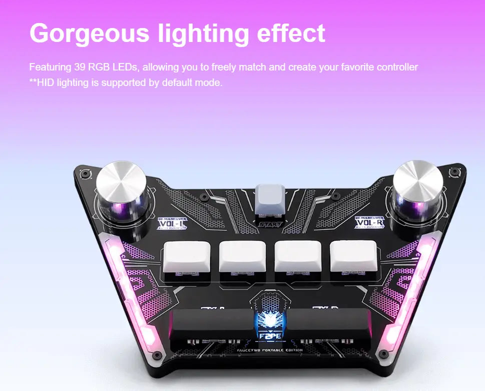 Pocket Voltex SDVX DJMAX Controller Arcade Music Game Console Mini Sound Voltex Joystick