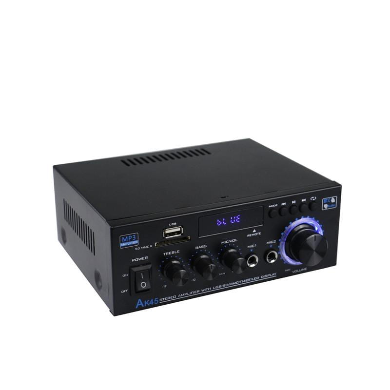 HiFi Digital Amplifier AK45 Bluetooth Amplify MP3 Channel 2.0 Surround Sound Amplifiers Support 90V-240V for Home Car MAX 350W*2