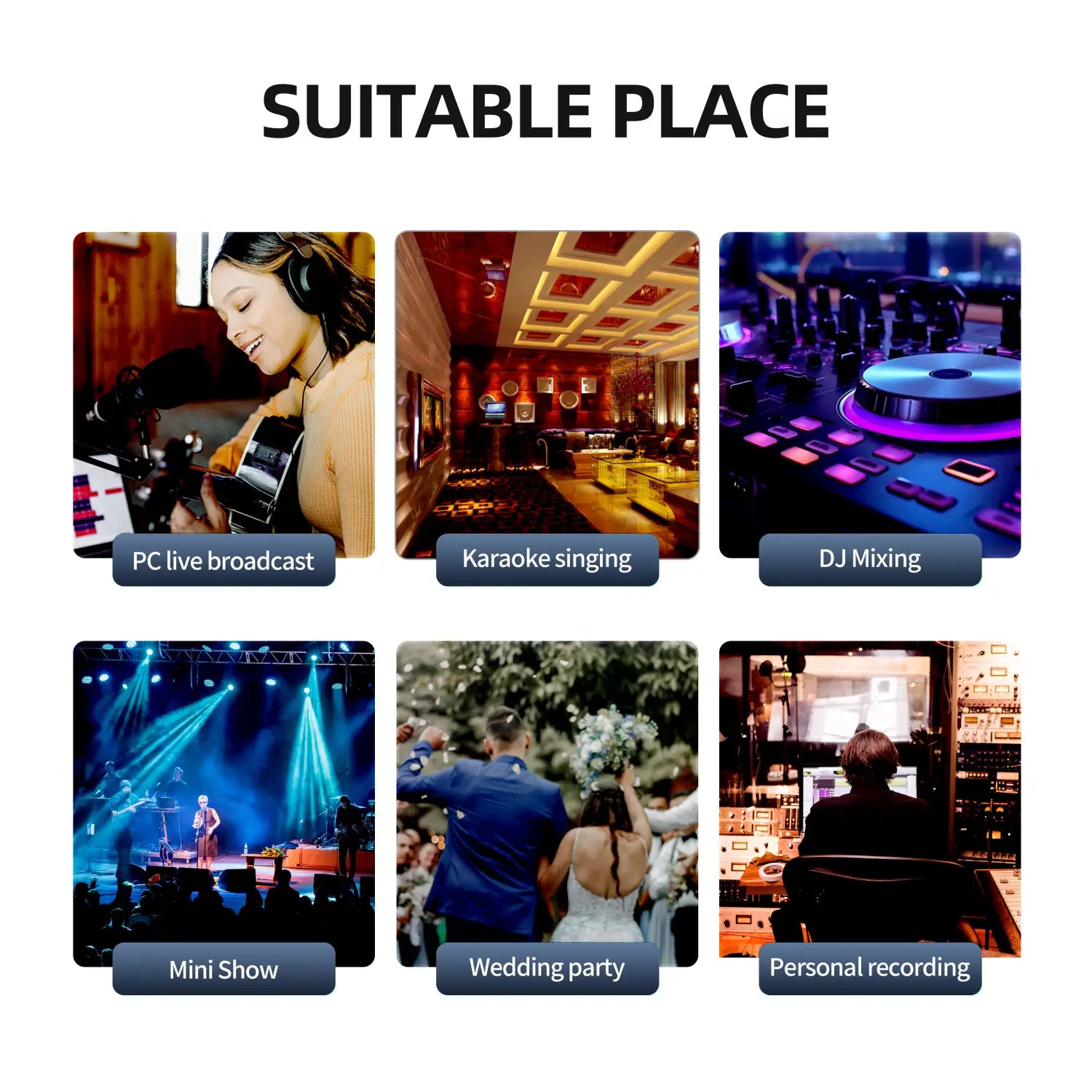 4/8 Channel Audio Mixer DJ Controller Sound Mixing Console With Bluetooth Phantom Power Delay Repaeat Effect For PC Recording