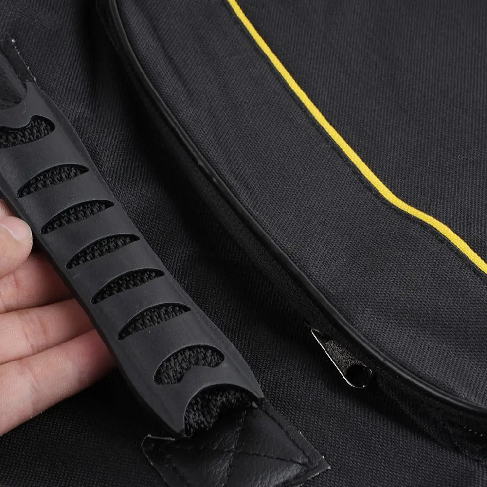 41 Inch Acoustic Guitar Bag Waterproof Rip-stop Oxford Nylon Double Straps Padded Black Guitar Case Gig Backpack Musical Instrum