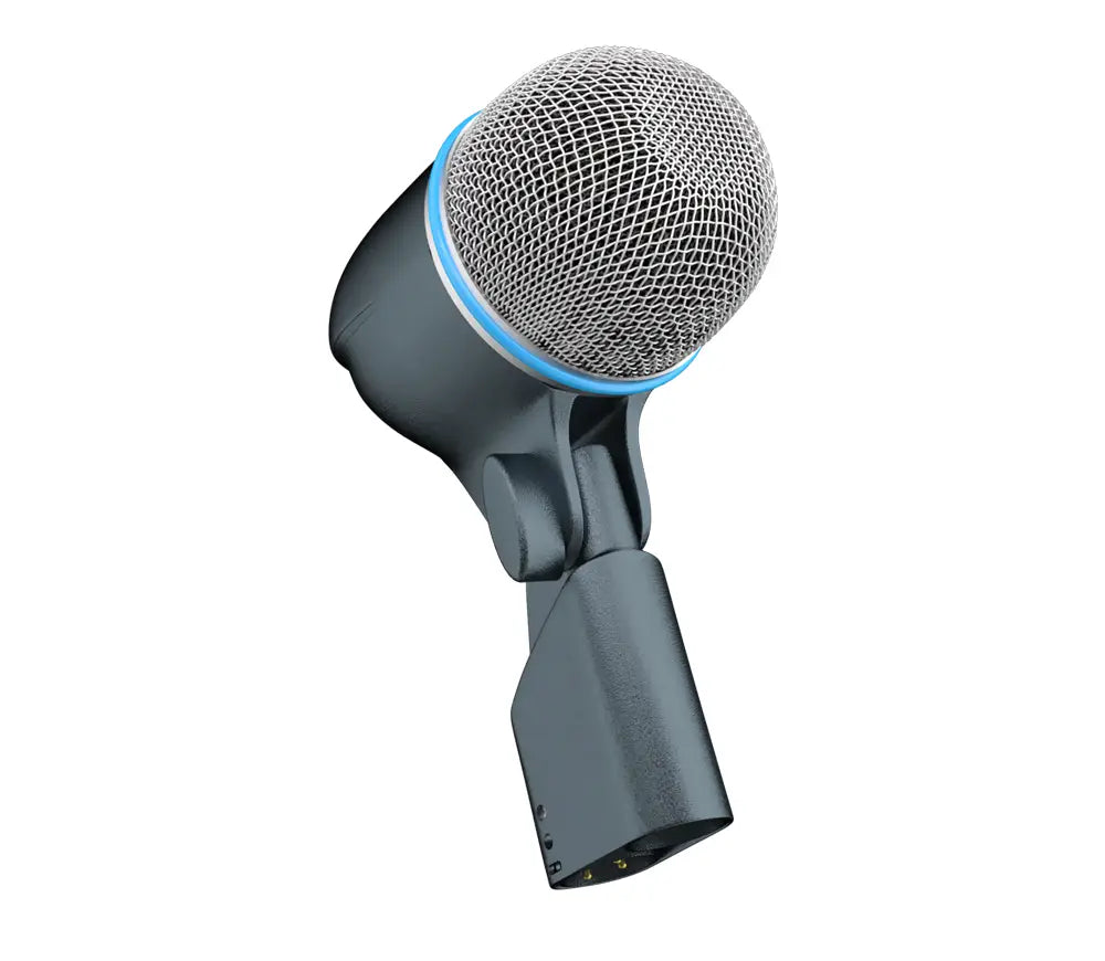 BETA 52A Drum Microphone Instrument Kick Drum Bass Mic Dynamic Bass Snare Metal Body