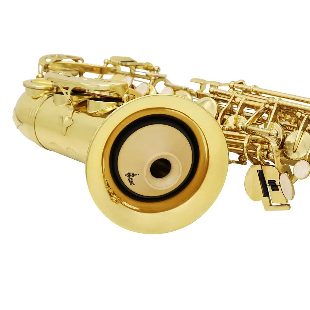 Alto Saxophone Silencer High Quality Woodwind Musical Instrument Accessories Round Light-Weight ABS Mute Dampener for Alto Sax