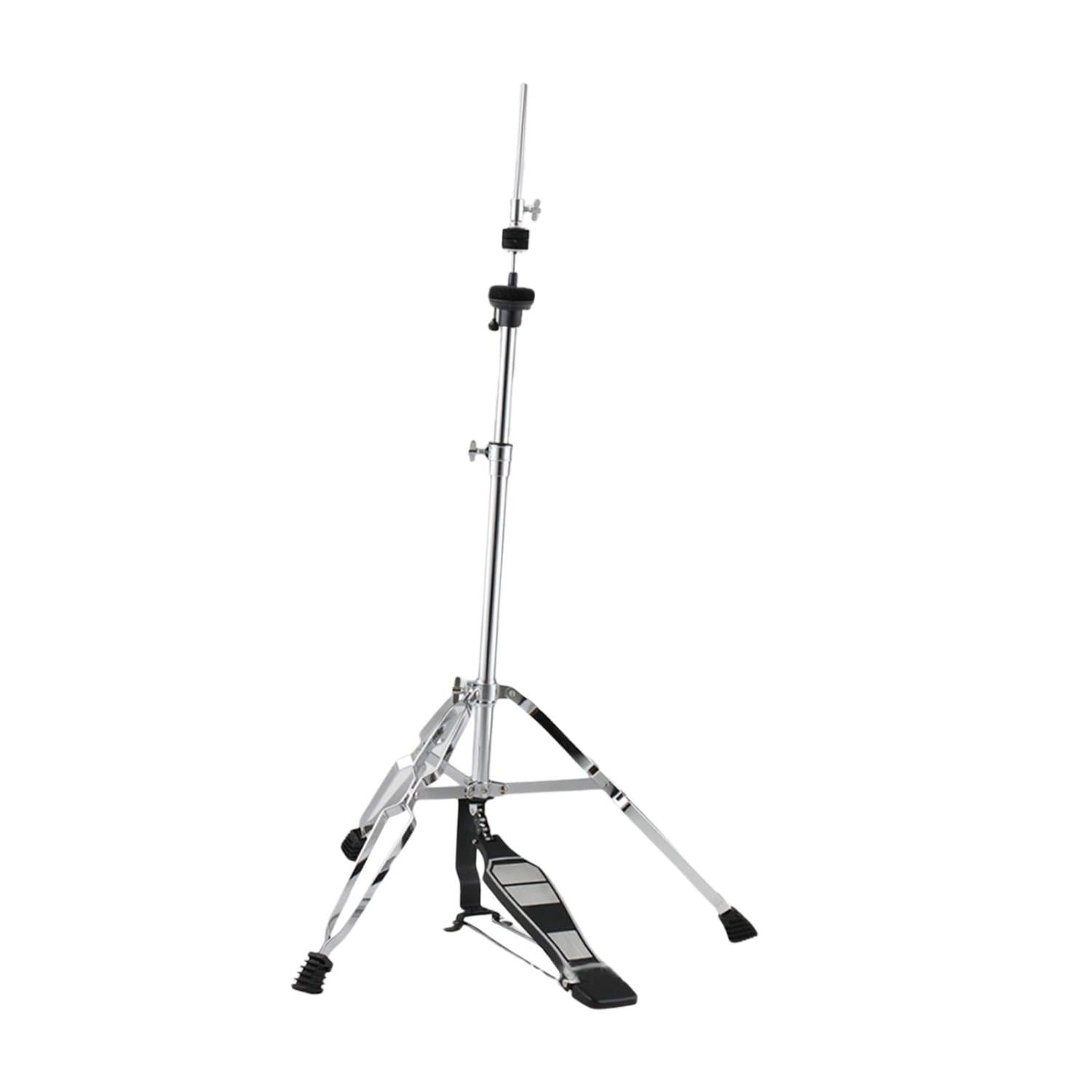 Hi Hat Tripod Stand Drum Pad Stand Mount Long Footboard Adjustable Cymbal Stand for Drummer Musical Instrument Accessories
