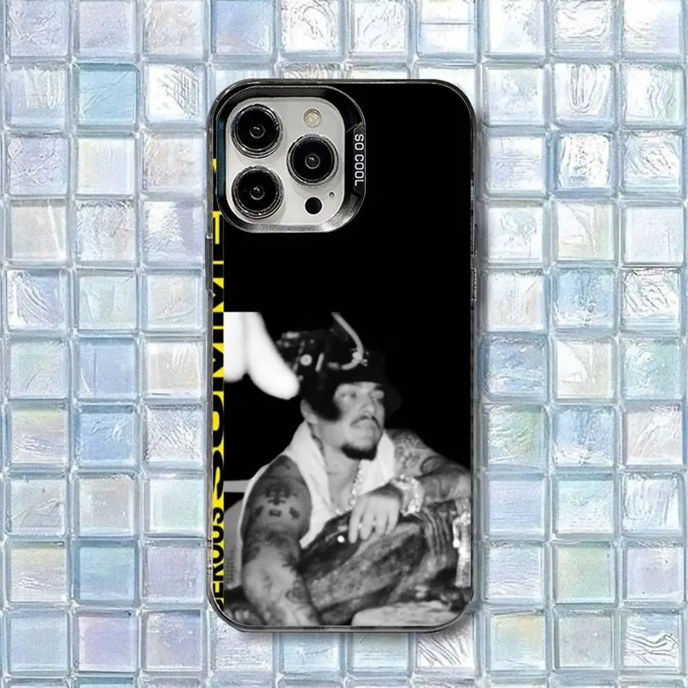 Y-Yeat Rapper Dangerous Summer Phone Case For iPhone 16,15,14,13,12,11,8,7,Pro,Max,Plus,Mini,XS,SE Shockproof Matte Cover