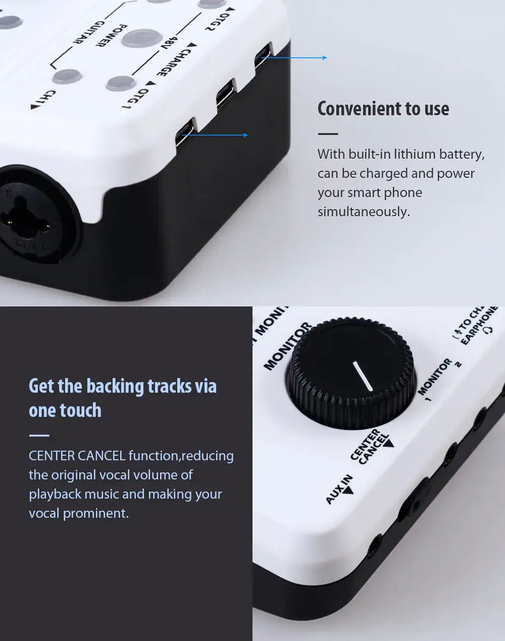 JOYO MOMIX / MOMIX PRO Audio Mixer Suitable for Guitar Keyboard Musical Instrument Sound Card for Recording & Live Streaming