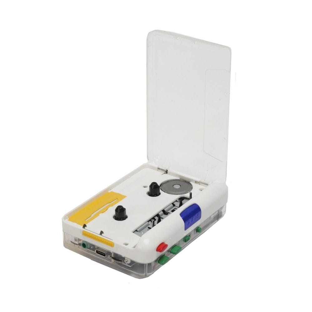 Earphone Plug and Play Cassette Player Multifunction Convenient Tape Player 3.5mm AUX Input MP3 Converter Music Capture