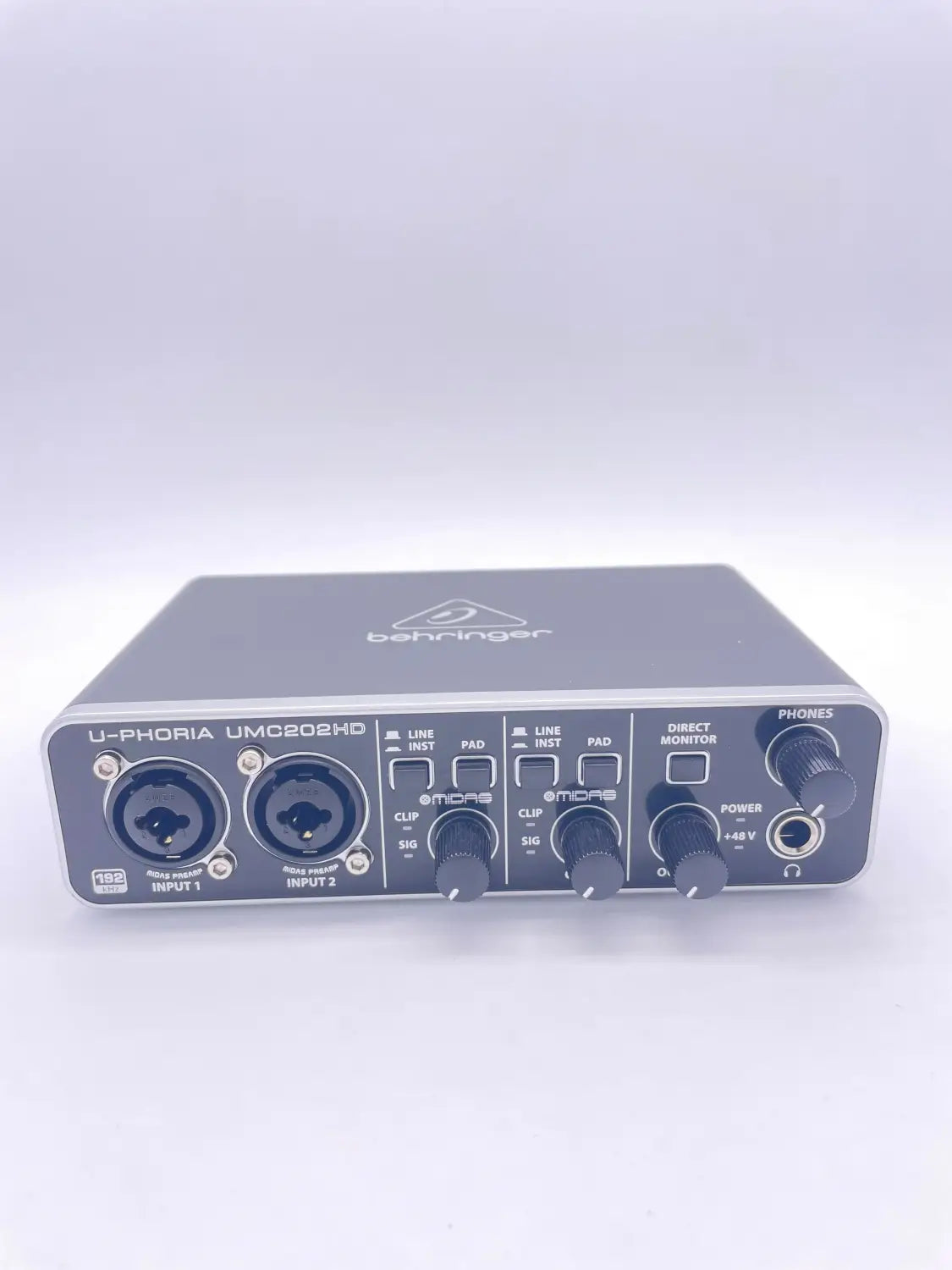 Behringer UMC204HD/UMC202HD/ UMC22 Sound Card Audio Interface Recording Independent External Sound Card Midi Live Broadcast