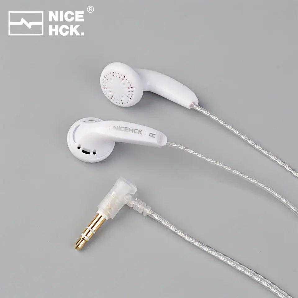 NiceHCK YD30 UV Varnish Surface 3.5mm HIFI Music Wired Earbud 15.4mm Dynamic HD Microphone Earphone for Gaming Meeting Vido EB2S