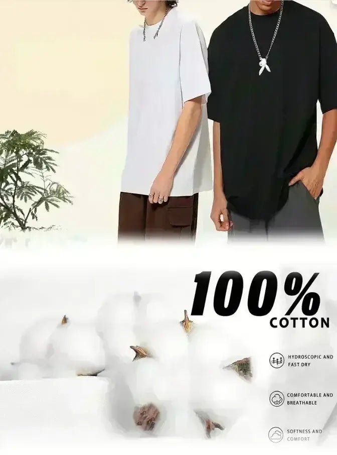 American Hip Hop Y2K Letter and Portrait Double-sided Printing Men’s Summer New Retro Fashion Men’s and Women’s Streetwear