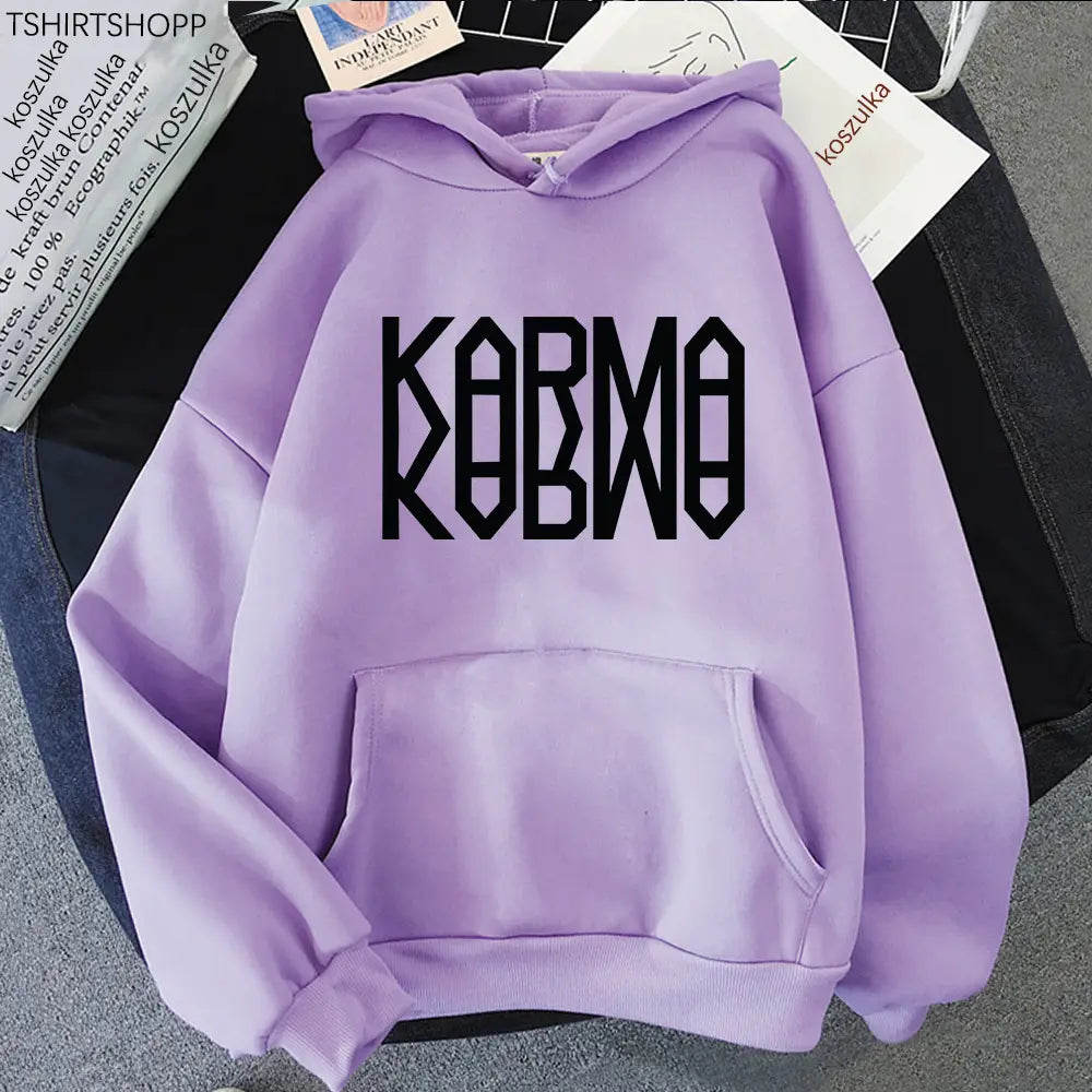 2025 New Album KARMA Hoodie Hot Song Ceremony Retro Women/men Hoodies Autumn Winter Clothes Aesthetic Sweatshirt Vintage