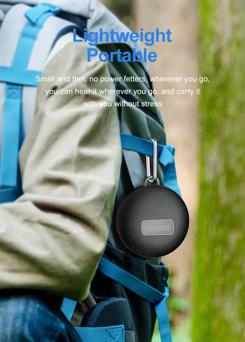Portable Caixa De Som Bluetooth Speaker Wireless Radio FM Subwoofer Sound Box Music Bass Woofer Mini Waterproof Small Mp3 Column
