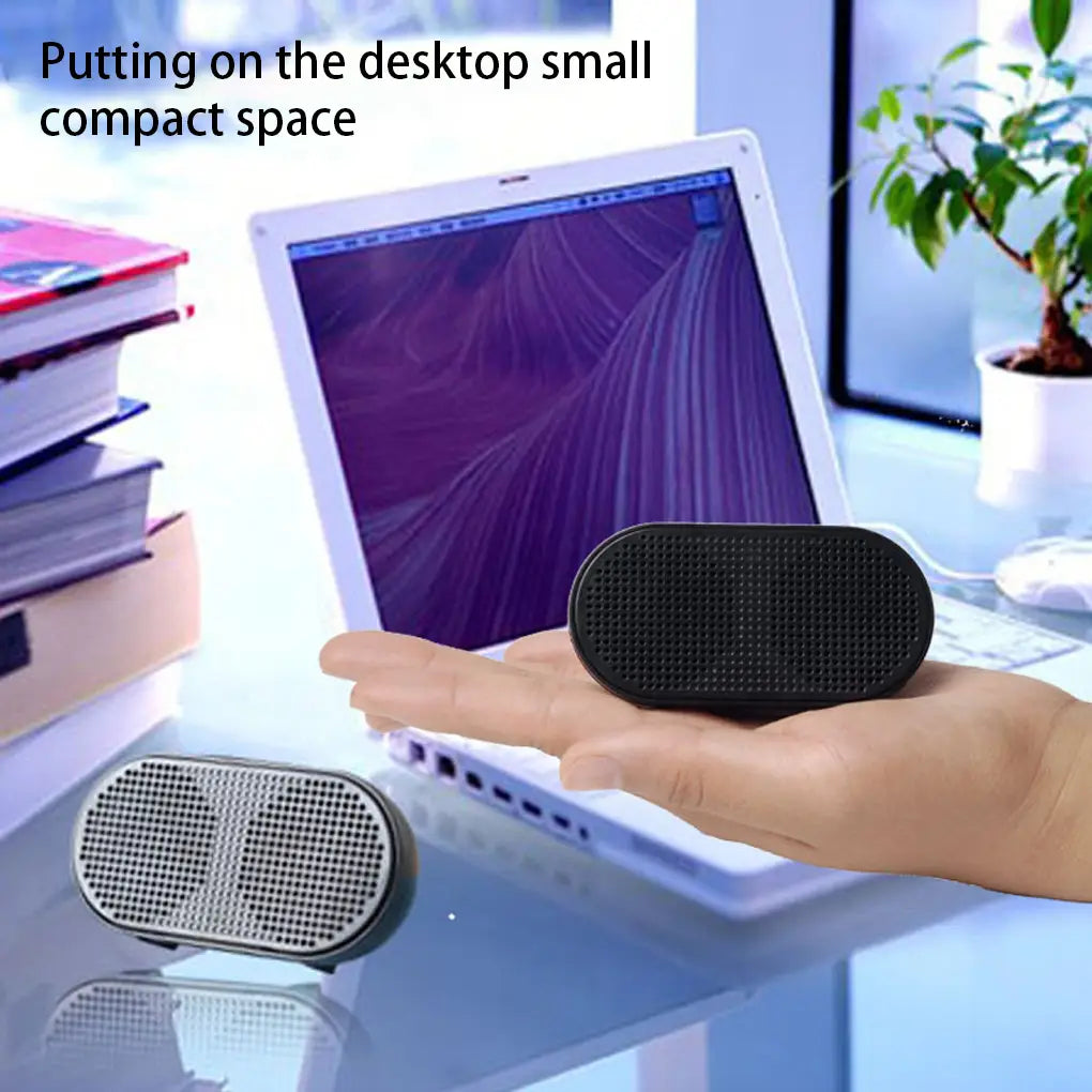 Portable Laptop Mini Speaker Replacement Universal Computer USB Powered Soundbox Music Playing Device Computers Accessories