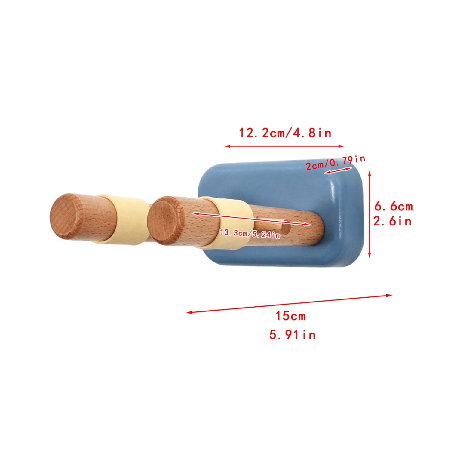 Guitar Mount Wall Hanger Stand Vertical Wooden Guitar Hanger Wall Hook for Electric Bass Studio Violin String Instruments Banjo