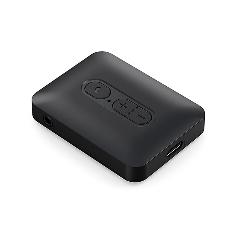 Bluetooth 5.4 Audio Receiver Transmitter USB U-Disk TF Card Play 3.5MM AUX Stereo Music Wireless Adapter With Mic For Car TV PC