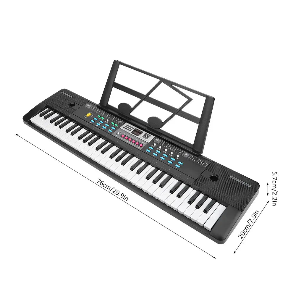 Electronic Keyboard 61 Piano Keys Children Toys Beginner Microphone Musical Instrument 61 Keys Keyboard Electronic Keyboard
