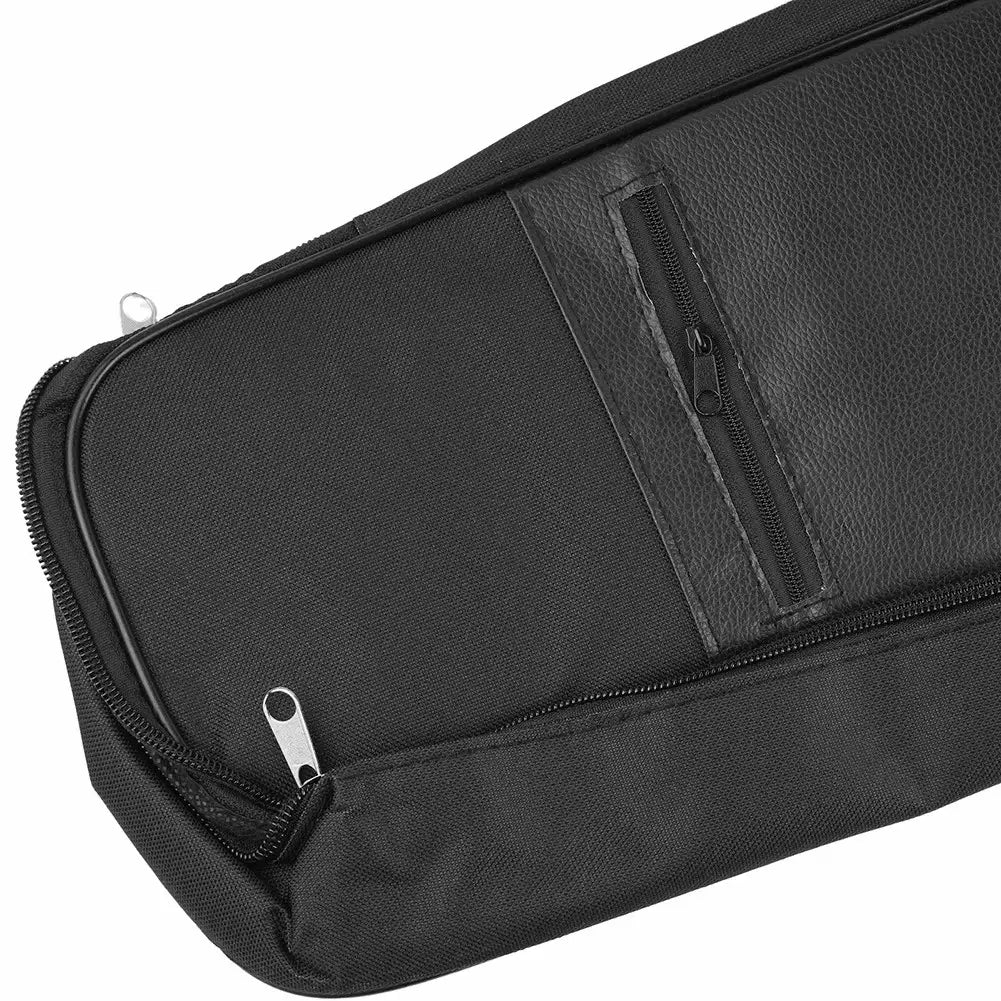 41 Inch Acoustic Guitar Bag Waterproof Rip-stop Oxford Nylon Double Straps Padded Black Guitar Case Gig Backpack Musical Instrum