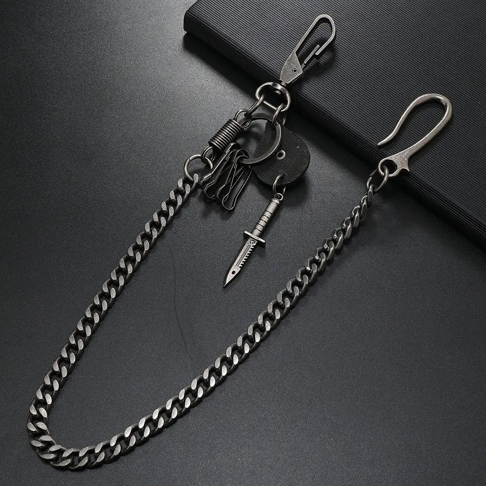 1 piece Hip-hop Jewelry personality pants chain Men’s Accessories