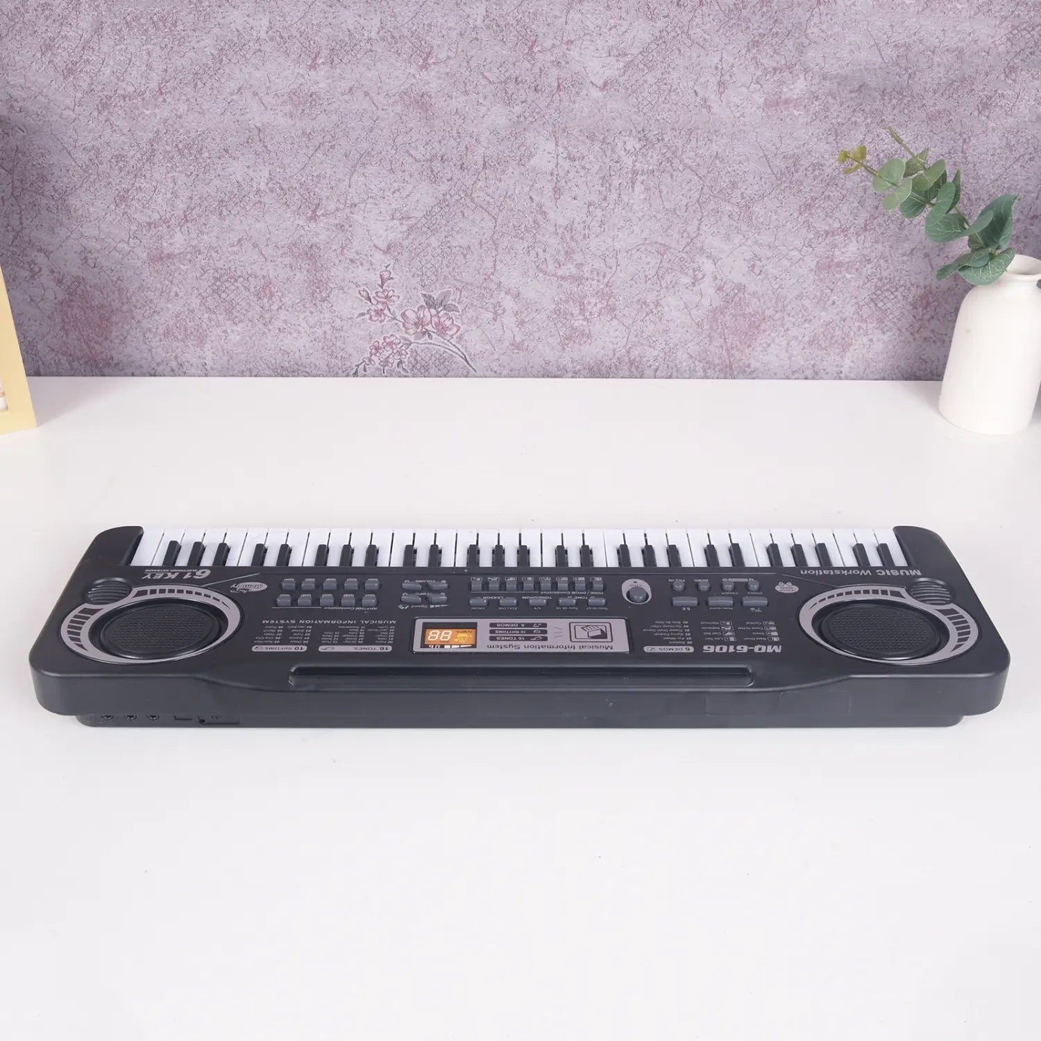 61 Keys Black Digital Music Electronic Keyboard KeyBoard Electric Piano Kids Gift Musical Instrument