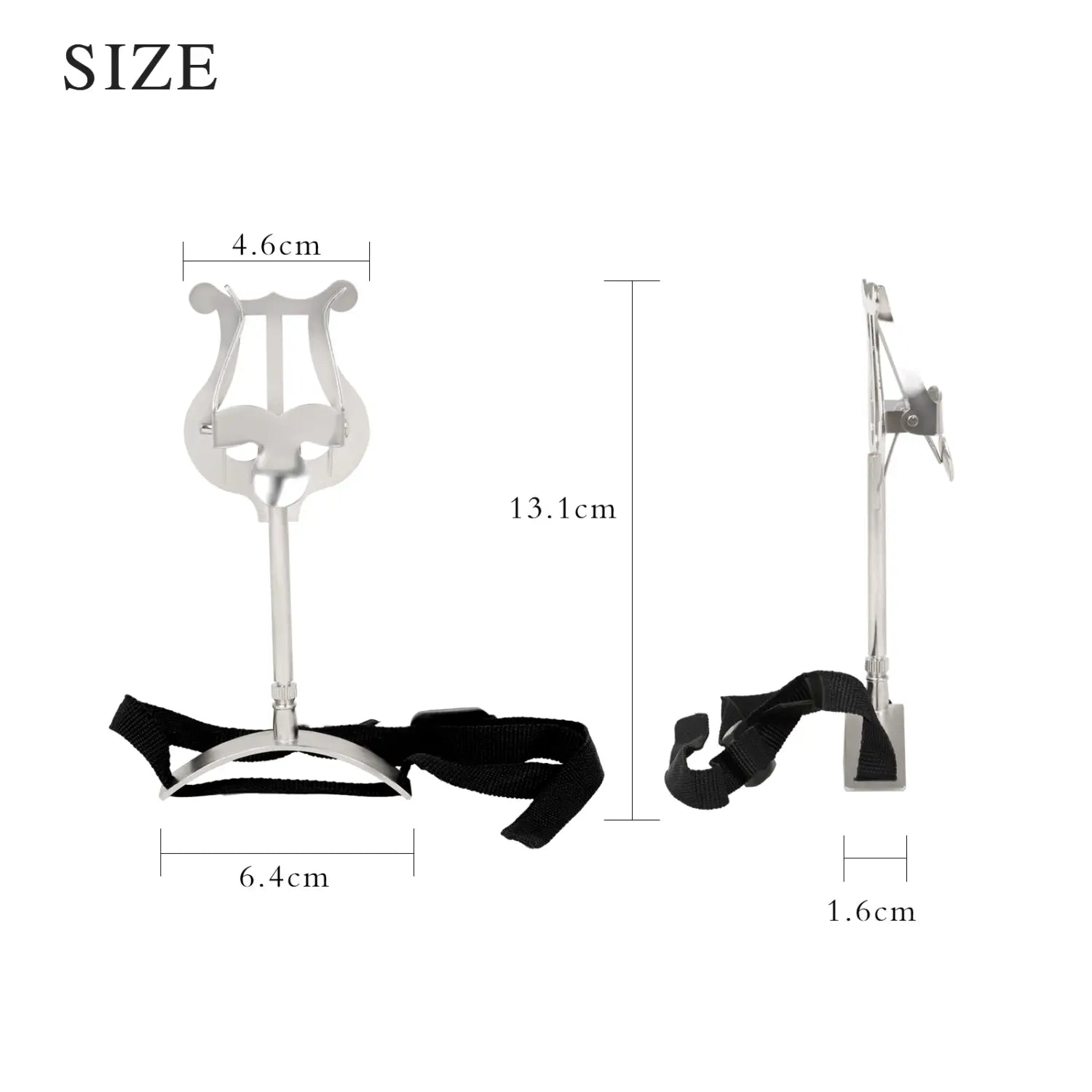 IRIN Music Stand Flute Trumpet Clarinet Winds Saxophone Baritone Portable Marching Sheet Music Stands Beginner Practice Parts