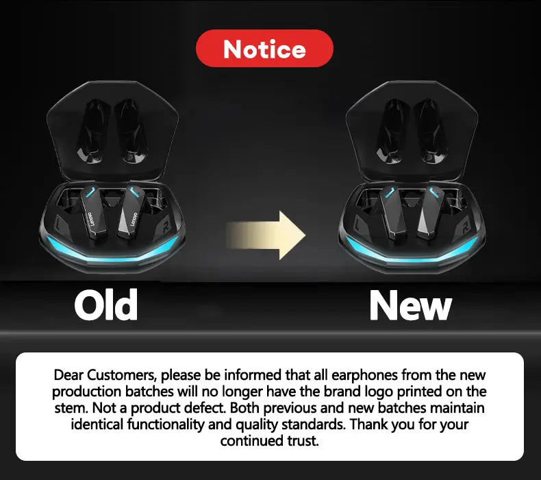 100% Original Lenovo GM2 Pro Bluetooth V5.3 TWS Wireless Earphones Stereo Sport Earbuds Game Music Dual Mode Low Latency Headset