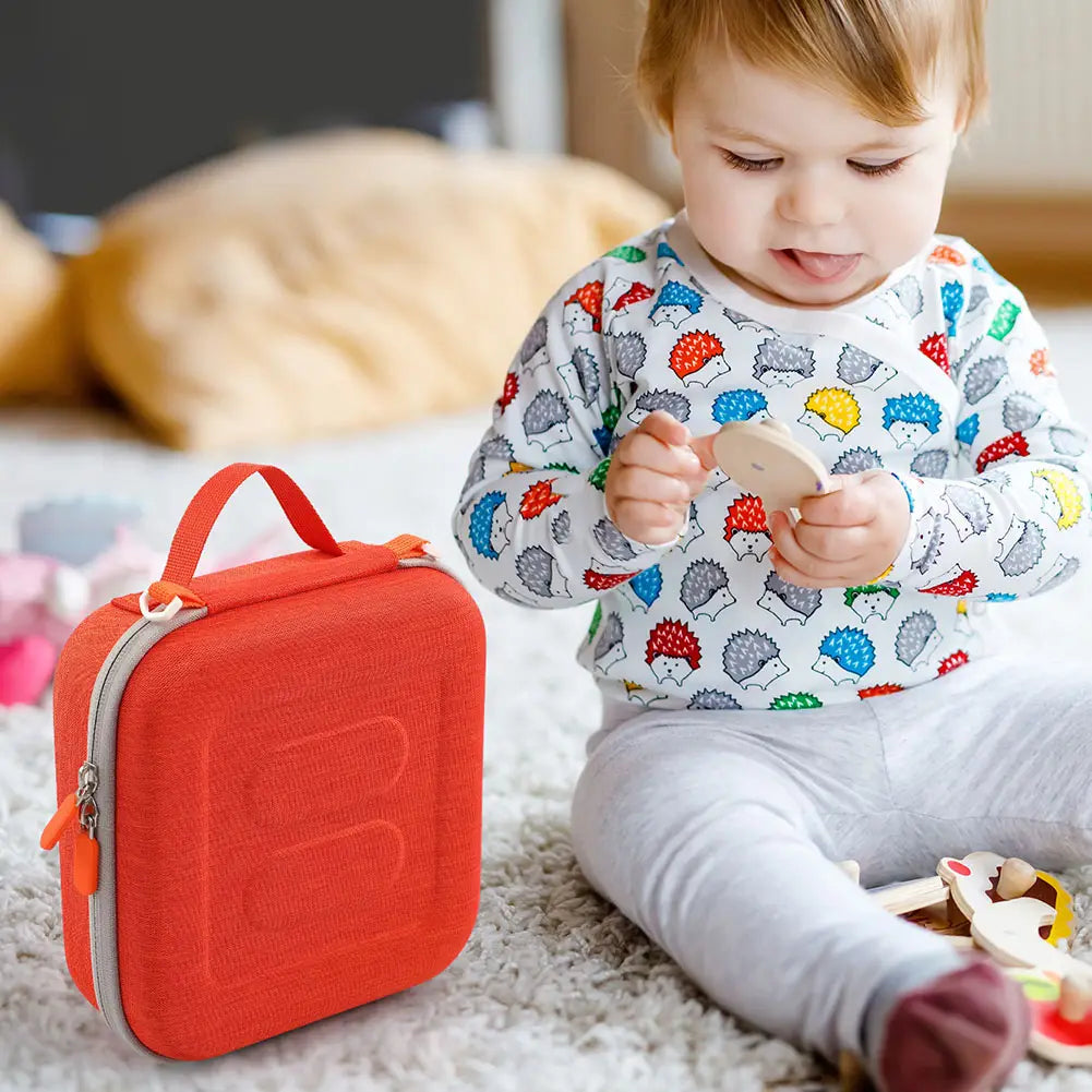 Hard Carrying Case Bag for Yoto Mini Player Kids Music Players YotoMini Storage Bag for Yoto Mini Large Size Card Holder Case