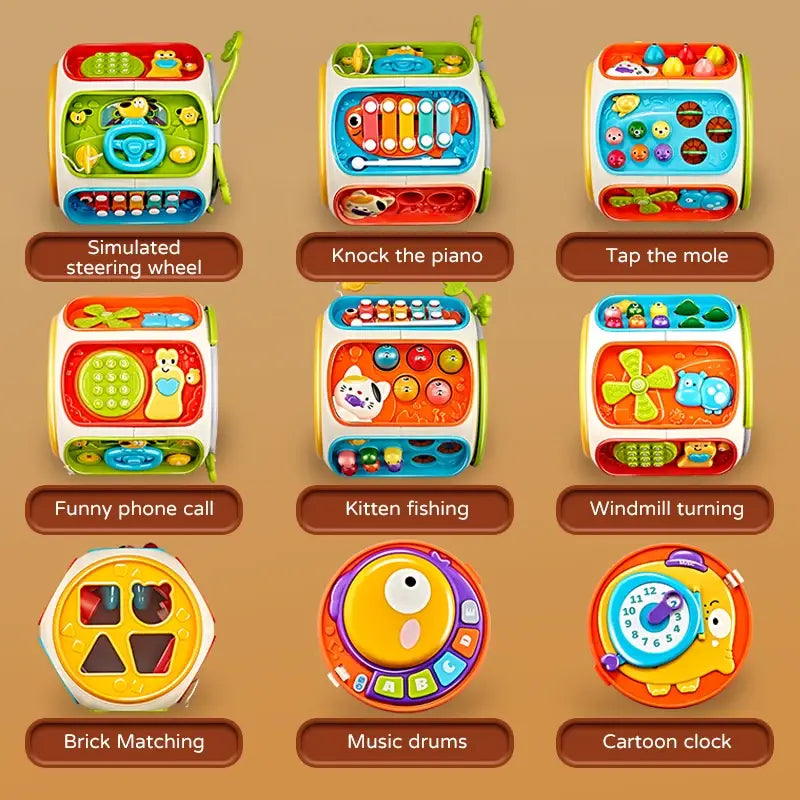 Baby Cell Phone Toy Children’s Music Mobile Speaker With Sound Light Education Development Toy For 12 Months Kids Gifts
