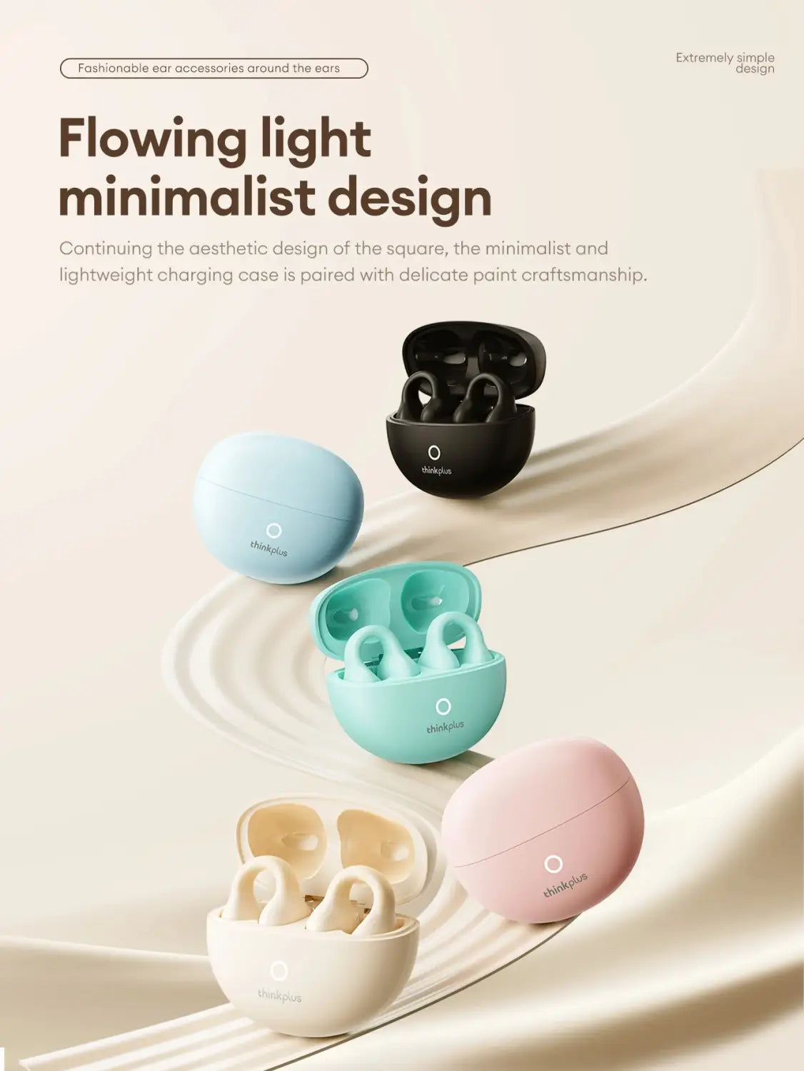 Original Lenovo LP25 Wireless Bluetooth V5.4 Earphones ENC Noise Reduction For HD Calls Headphones Deep Bass Sound Music Earbuds