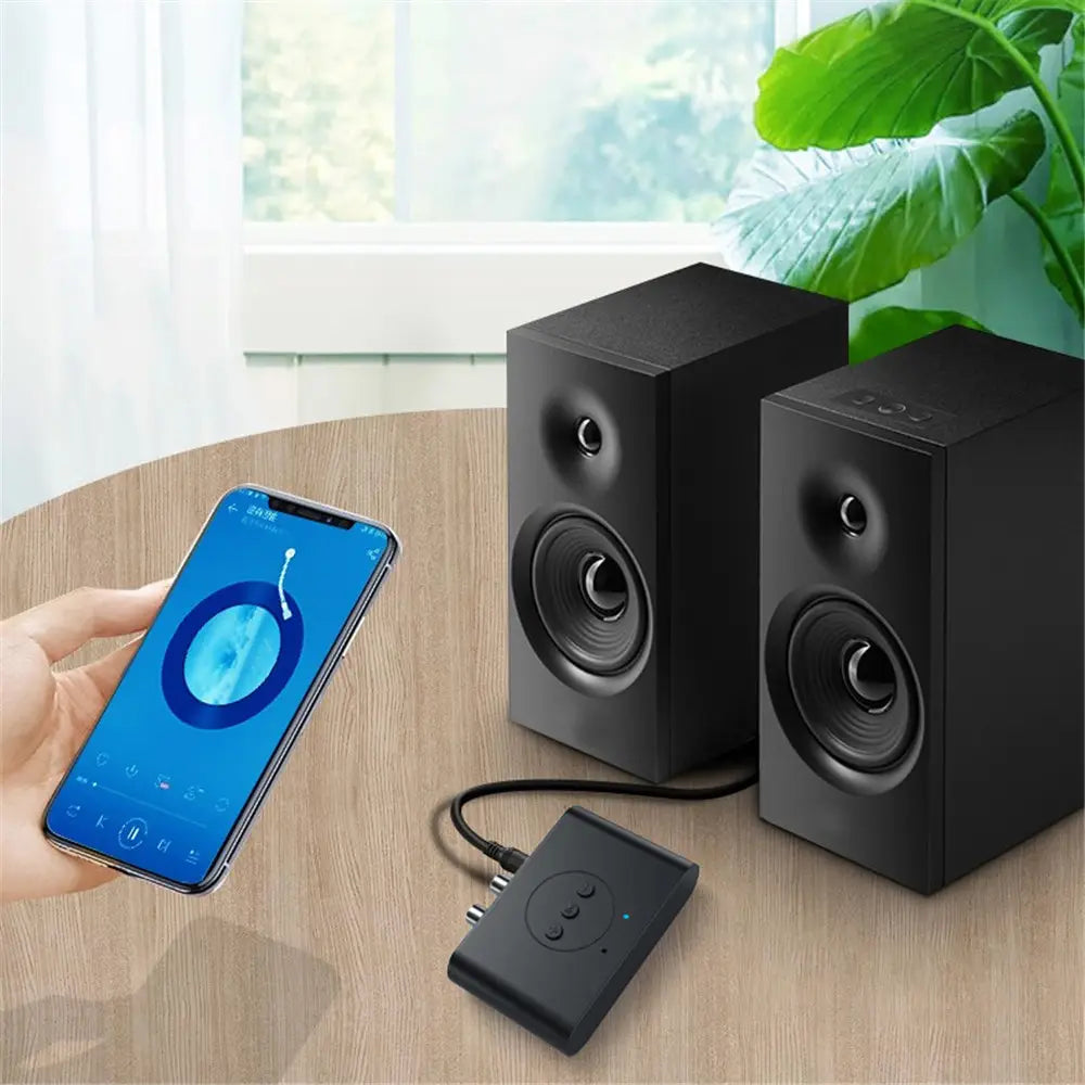 Bluetooth 5.6 Audio Receiver 3.5mm AUX RCA USB U-Disk Stereo Music Wireless Audio Adapter For PC TV Car Kit Speaker Amplifier