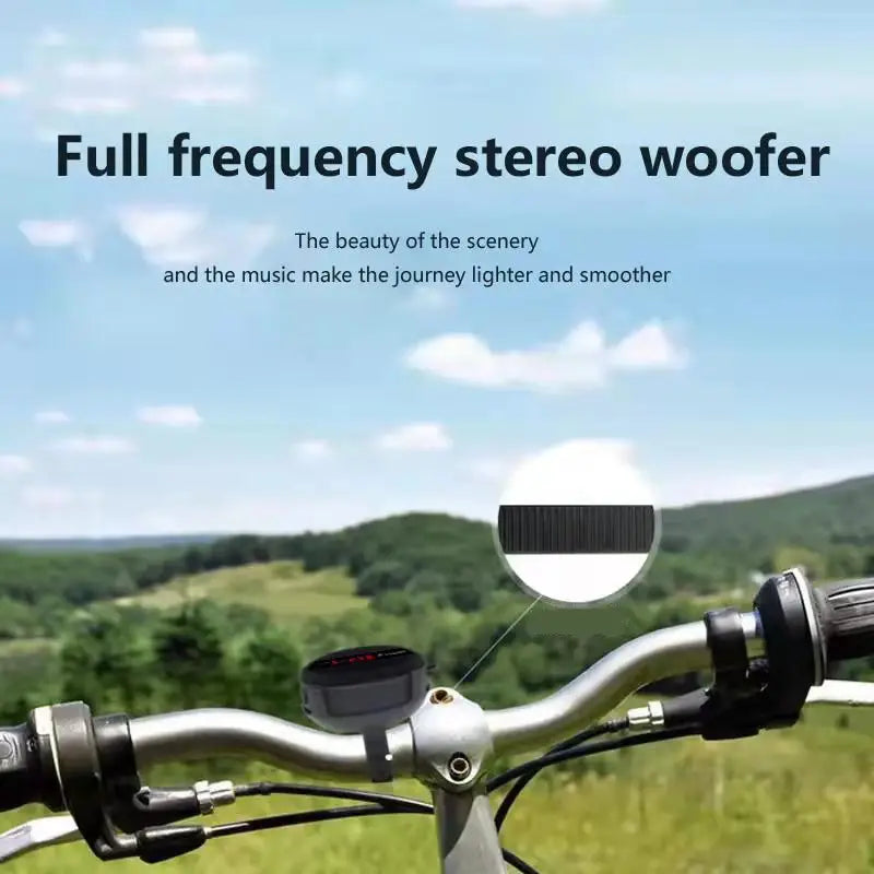 Caixa De Som Bluetooth Speaker Portable Sound Box Music Wireless Mini Subwoofer Column Bocina Blootooth Baffle Bicycle Bike Loud