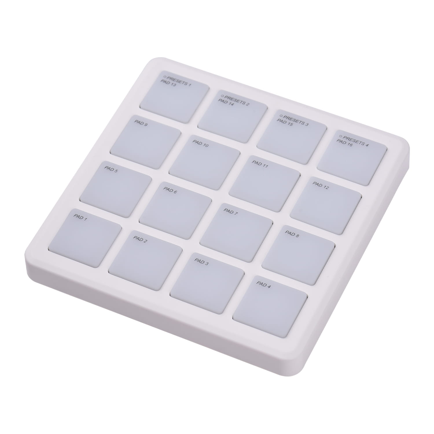M-VAVE MIDI Controller Pad 16 Sensitive RGB Backlight Pads MIDI Keyboard Machine Connection Portable MIDI Pad