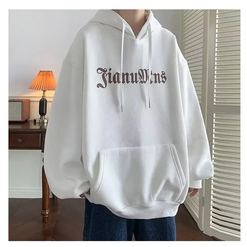 2026 New Hip Hop Graphic Hoodies For Men Harajuku Goth Fashion Fleece Pullover Hoody Y2K Vintage Streetwear Hooded Sweatshirts