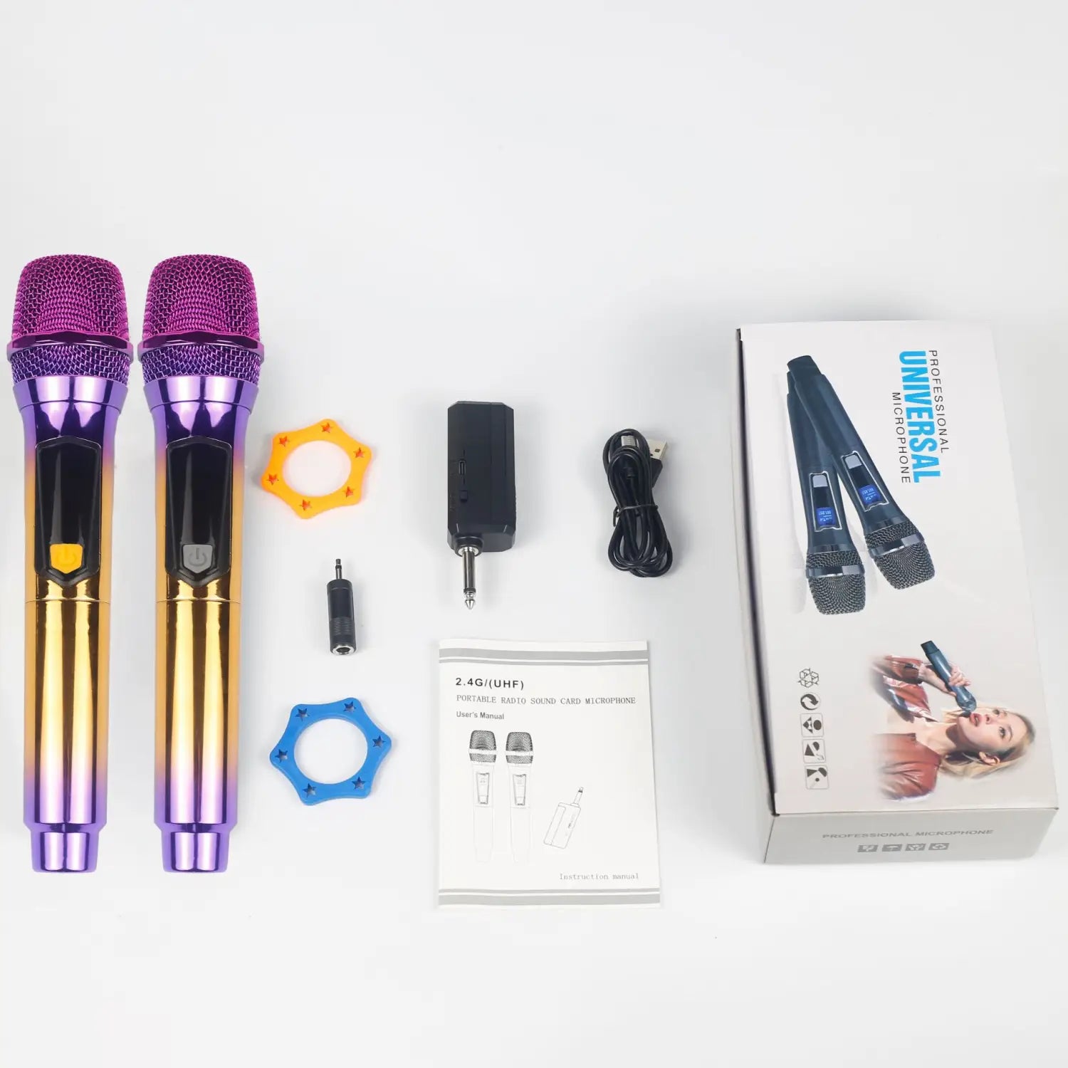 2.4G Wireless Handheld Microphone for Karaoke
