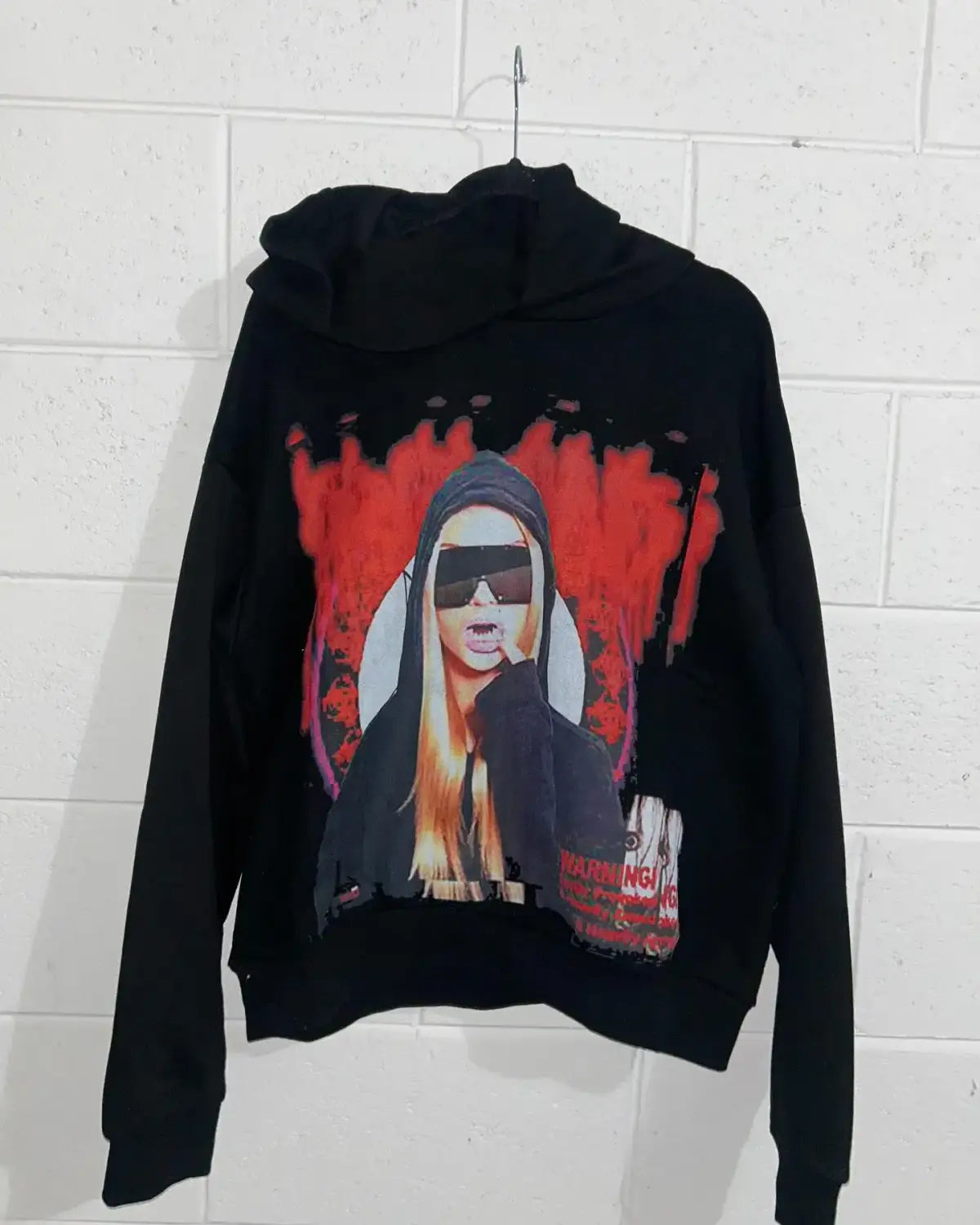 Hip Hop Portrait Print Women Hoody Harajuku Loose Clothes Comfortable Hoodie Vintage Y2k Men Pullover Street Sweatshirt Clothes