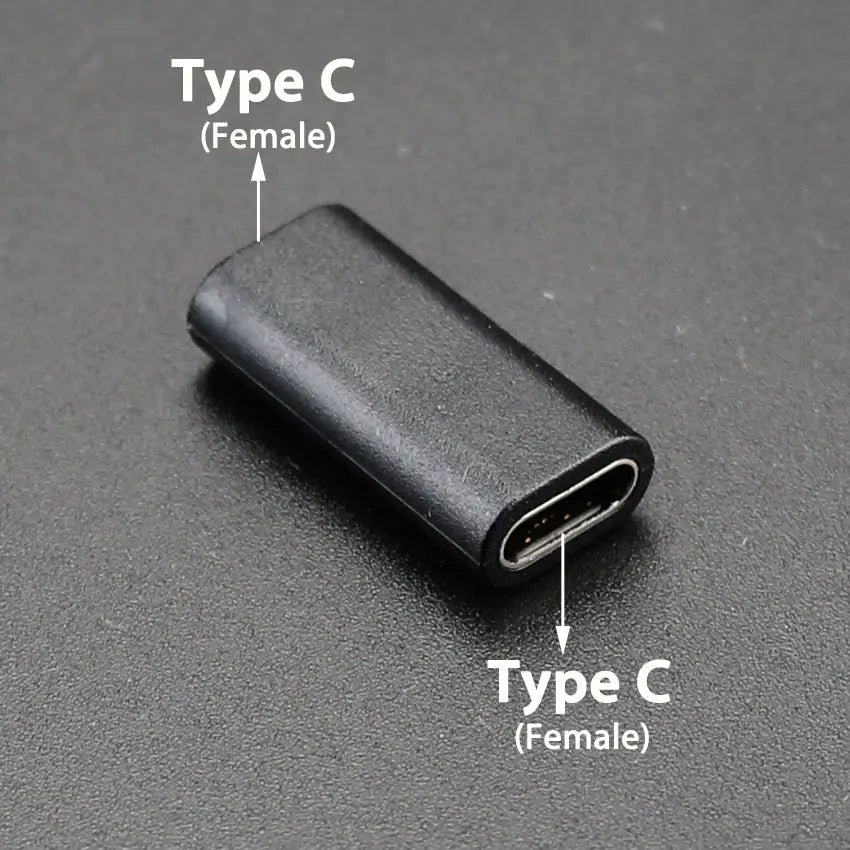 YuXi 1pcs USB Type C Male to Female M-M F-F USB-C Converter Adapter Connector for Smart Phone for Samsung Xiaomi Huawei