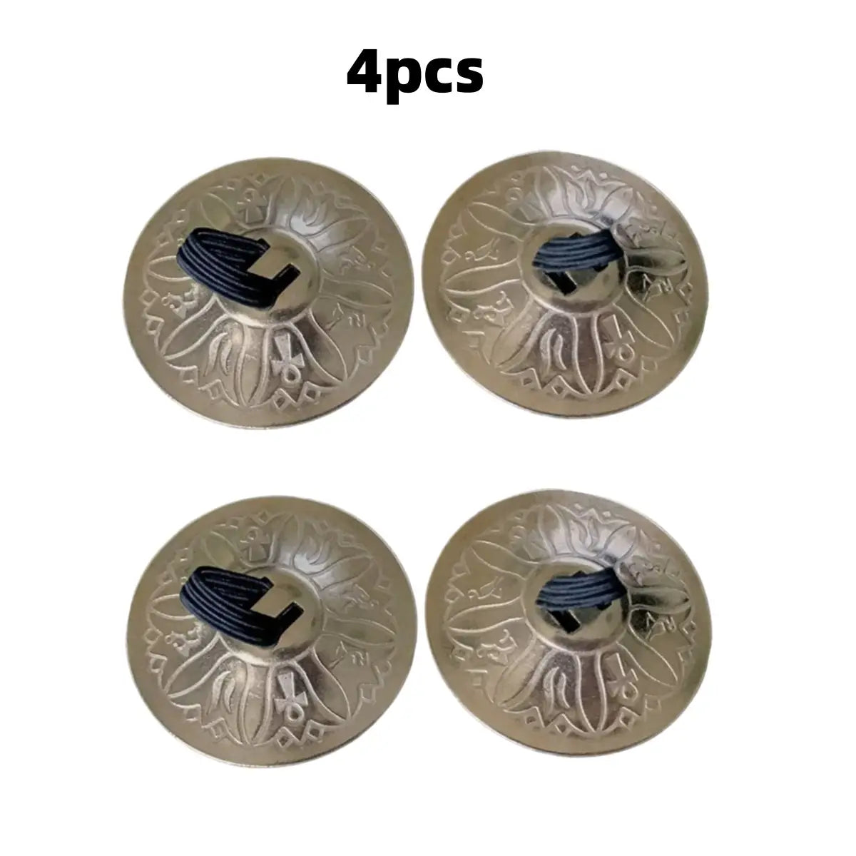 4PCS Mini Copper Finger Cymbals Belly Dance Hand Cymbals Musical Instrument,Dancing & Performances Instrument