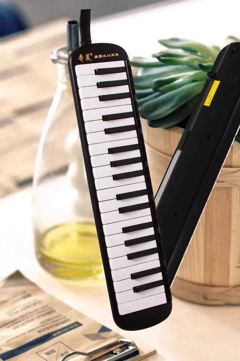 Professional Melodica 37 Keys Children’s Musical Keyboard Kids Mouth Organ Melody Mouth Piece Button Accordion Music Instruments