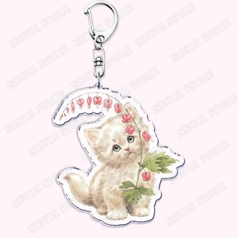 Aesthetic Coquette Pink Keychains for Womens Accessories Ribbon Hot Girl Book Club Bow Flowers Keyrings Friends Lovers Gifts