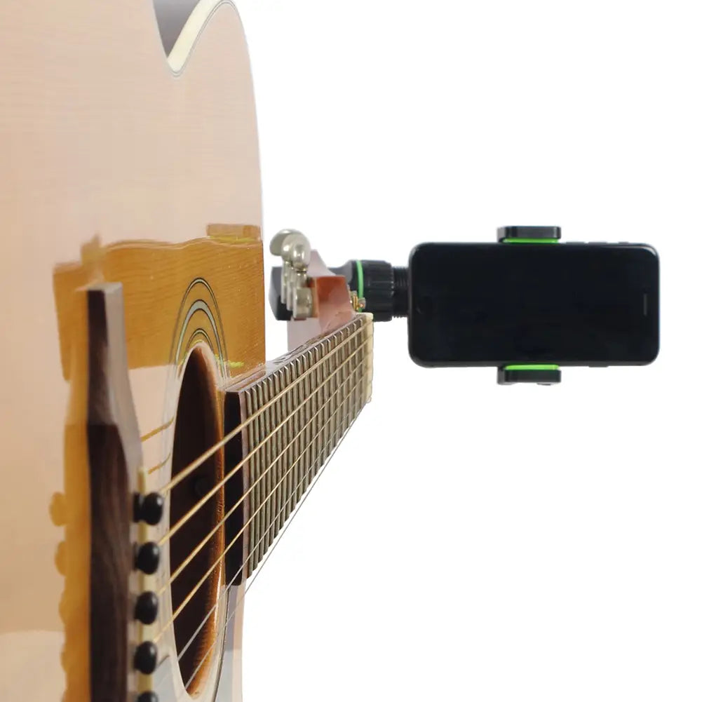 Universal Mic Stand Phone Holder Live Broadcast Bracket Clips Music Stand Clamp For Phones Bass Guitar Accessories