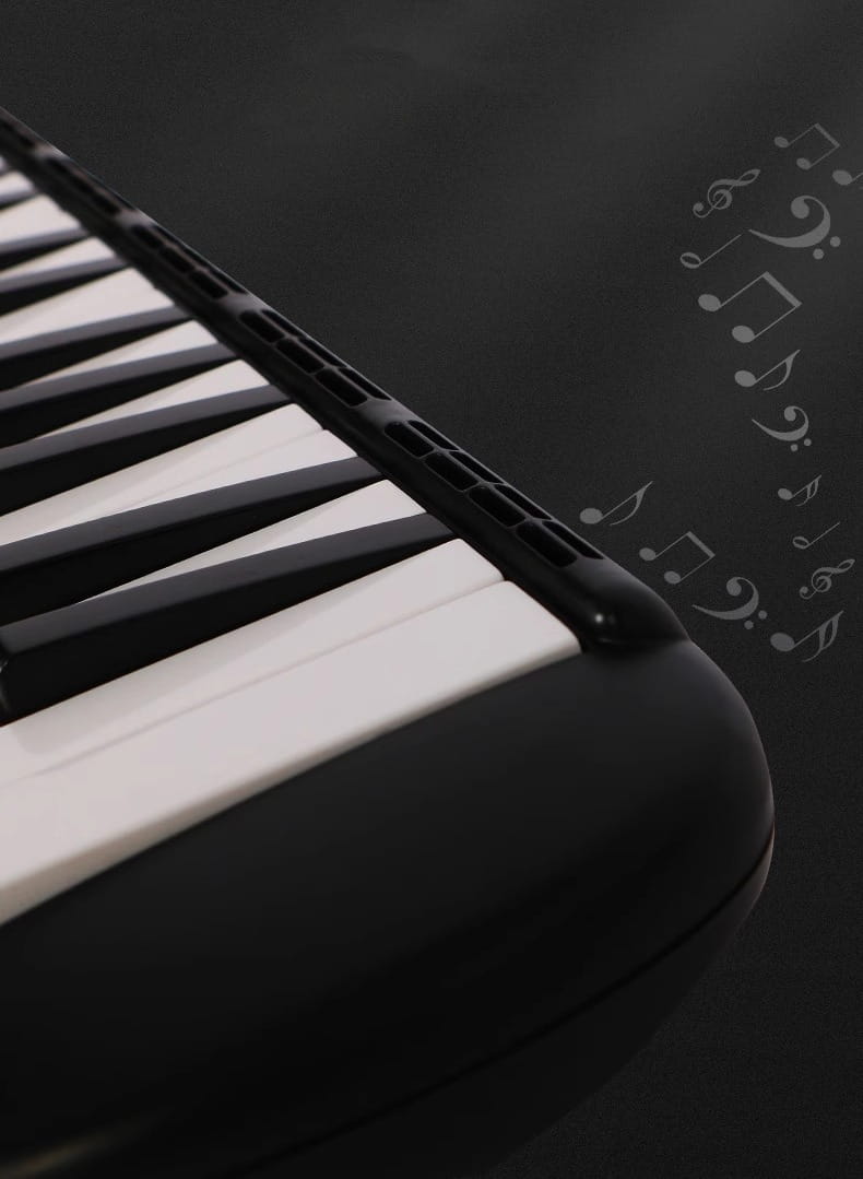 Professional Melodica 37 Keys Children’s Musical Keyboard Kids Mouth Organ Melody Mouth Piece Button Accordion Music Instruments