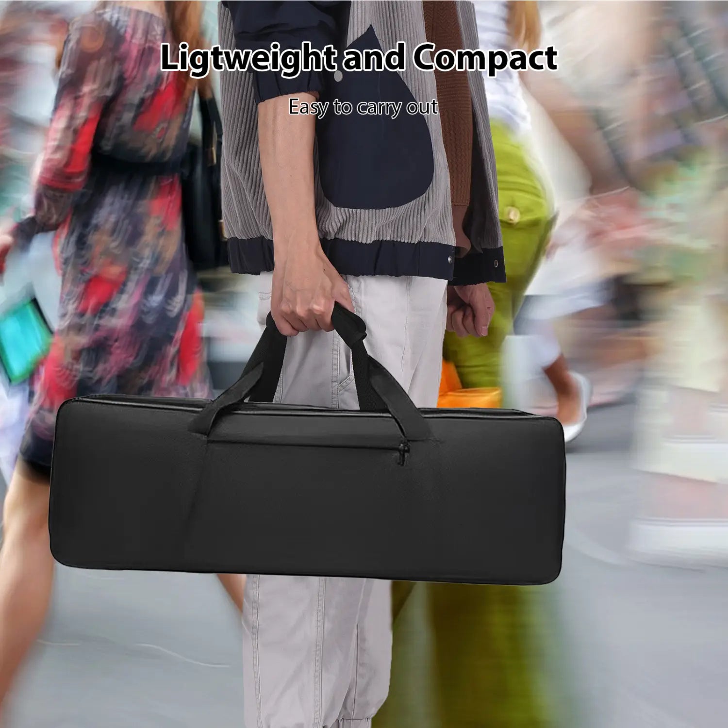 88-Key Foldable Electronic Piano Portable Electric Keyboard MIDI USB BT with Music Stand/Piano Bag/Sustain Pedal for Beginners
