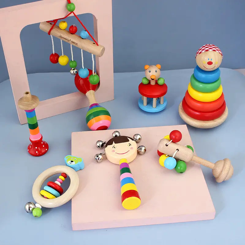 Children’s Musical Instruments Toys for Baby 1 2 3 Years Montessori Kids Rain Rattle Tube Shaker Rainmaker Music Sensory Toys